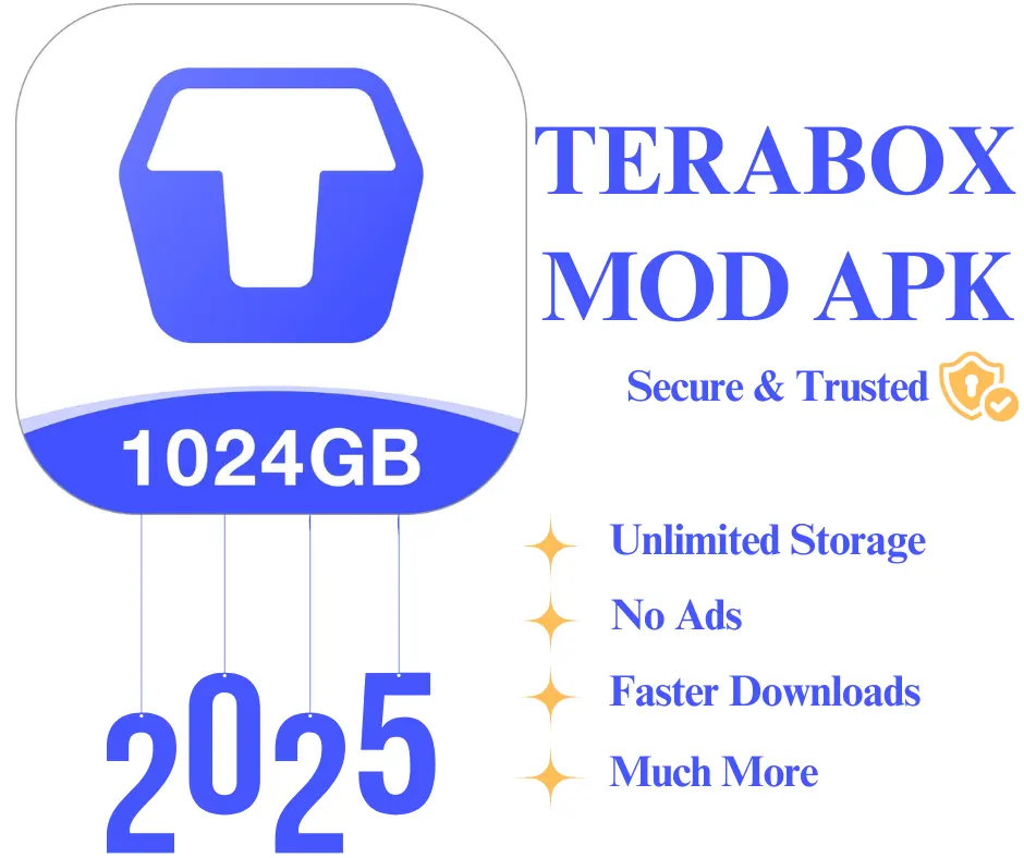 Terabox Mod APK Premium Unlock, No Ads 2025 New Version